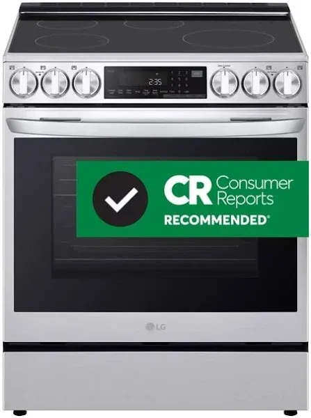LG 6.3 Cu. Ft. Smart Induction Slide-In Range with InstaView