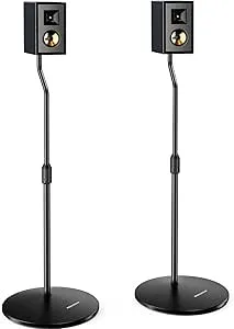 Prime Members: Perlegear Height-Adjustable Universal Speaker Stands (Pair)