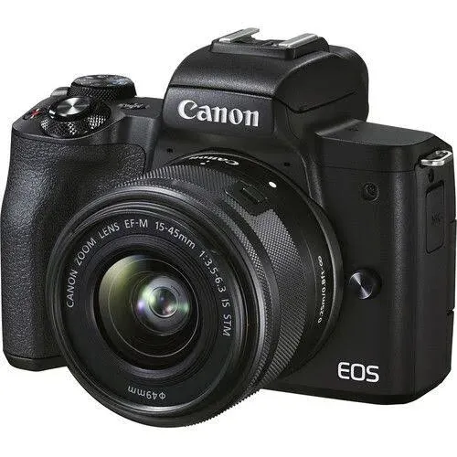 Canon EOS M50 Mark II Mirrorless Camera 15-45mm Lens