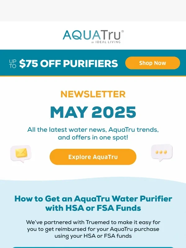AquaTru - Your April Newsletter is Here!