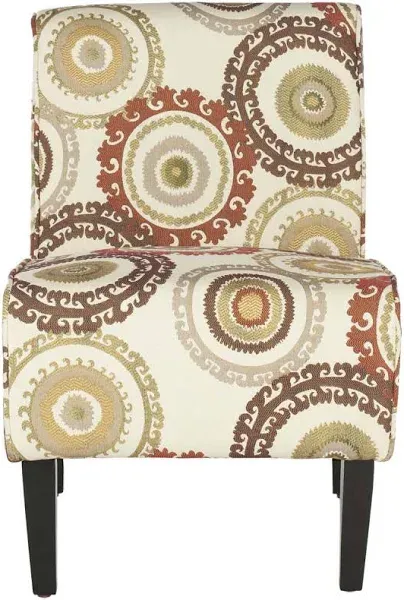 Safavieh Home Furnishings Lighting MARKA Armless Club Chair