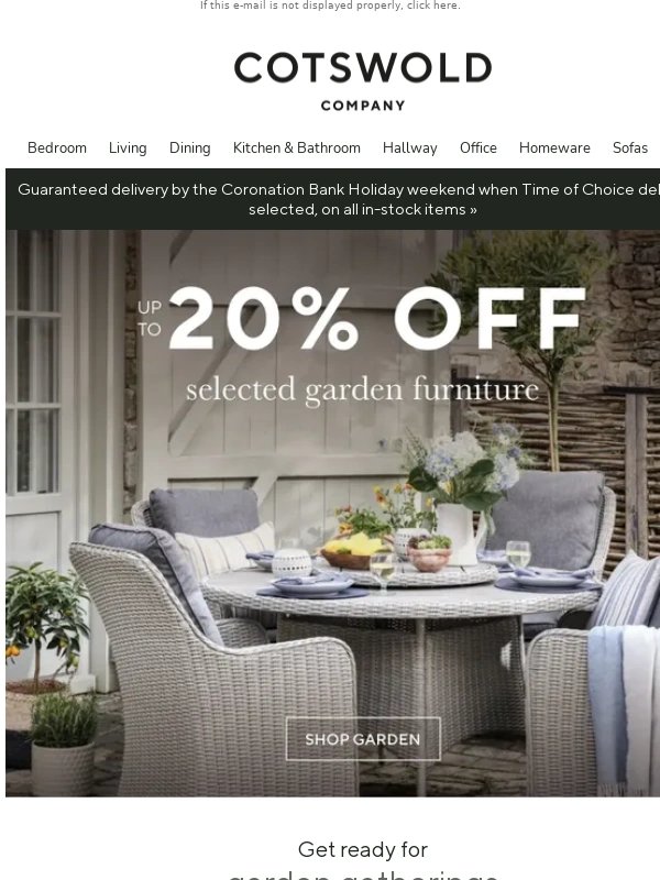 The Cotswold Company - UP TO 20% OFF | Shop garden