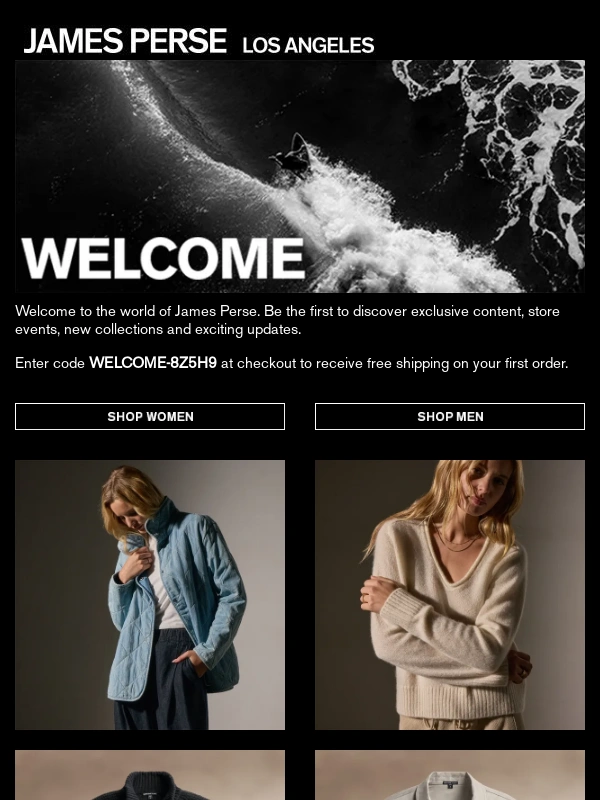 James Perse - Welcome to Perse