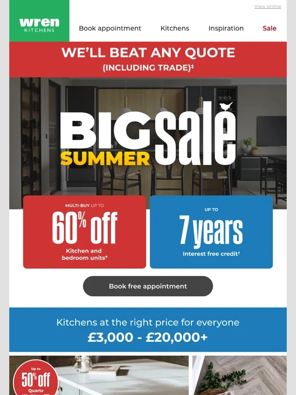 Wren Kitchens - Dream kitchens & bedrooms for every budget
