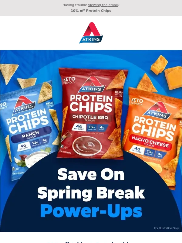 Atkins - Atkins Spring Break Snacking Sale
