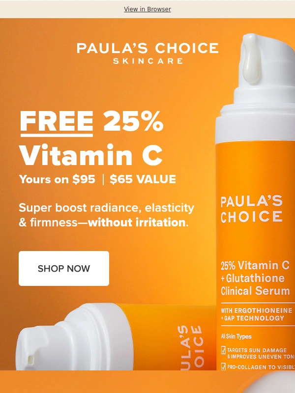 Paula's Choice - ? 25% Clinical-Level Vitamin C