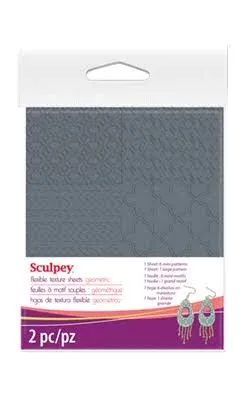 Polyform Sculpey Texture Sheet Geometric