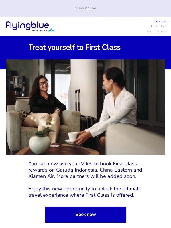 Transavia - Two new ways to enjoy your Miles