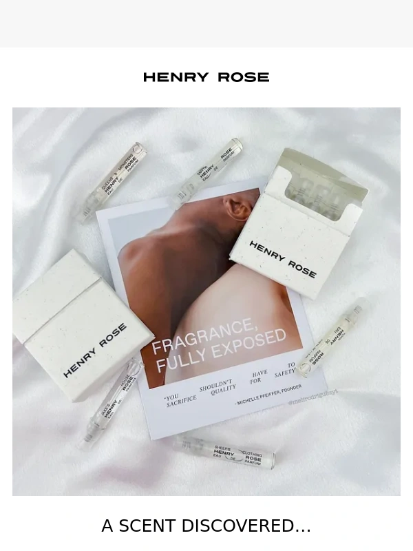 Henry Rose - ✨ 12 unique scents