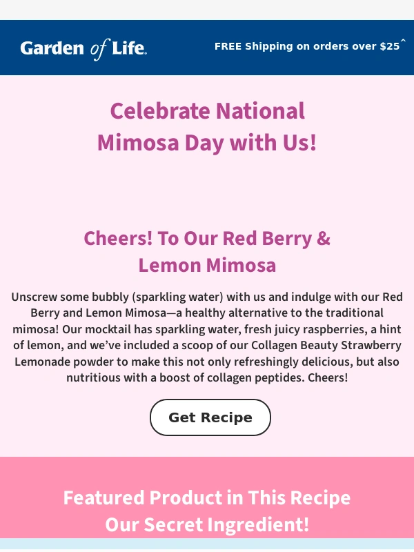 Garden of Life - Celebrate National Mimosa Day with Us!?