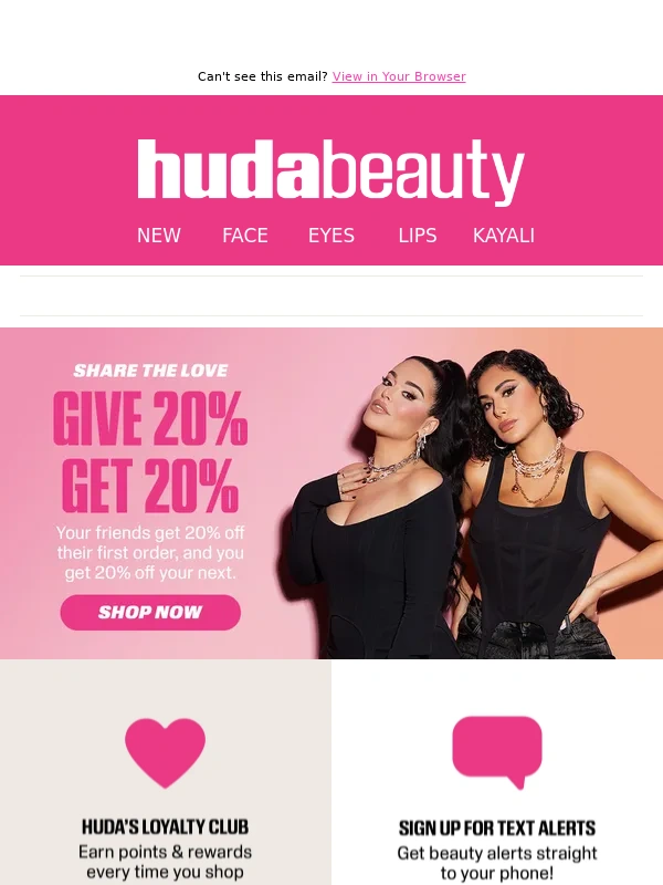 Huda Beauty - Celebrate Mother's Day ?