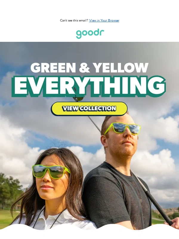 Goodr - It’s green & yellow sunnies season ? ?
