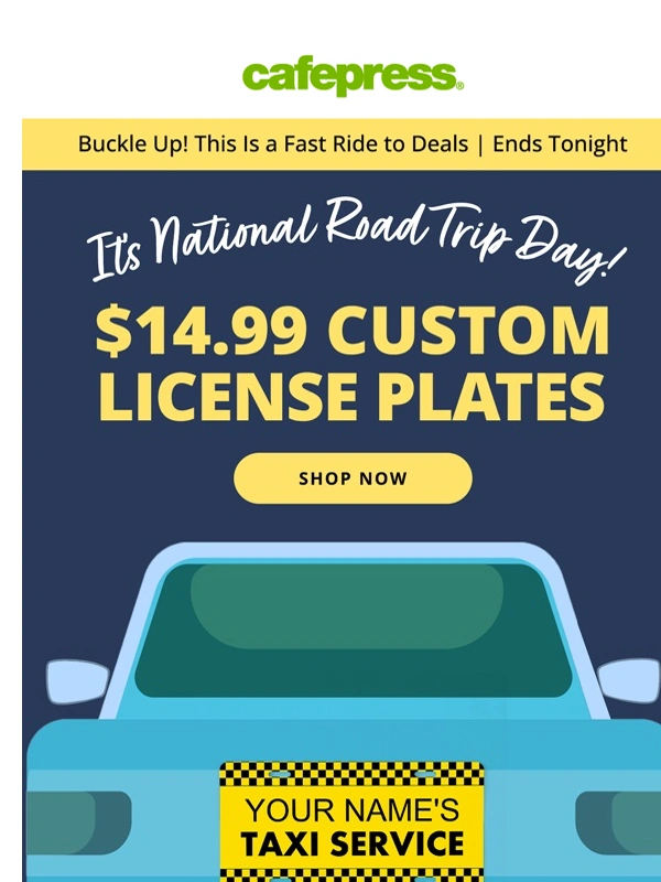CafePress - Honk for $14.99 License Plates & Frames!