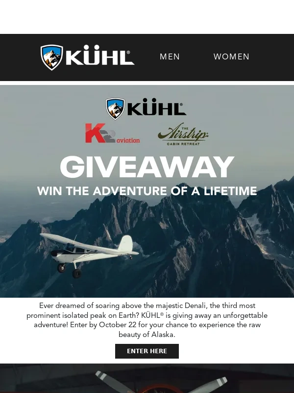 KUHL - Alaska Adventure Giveaway!