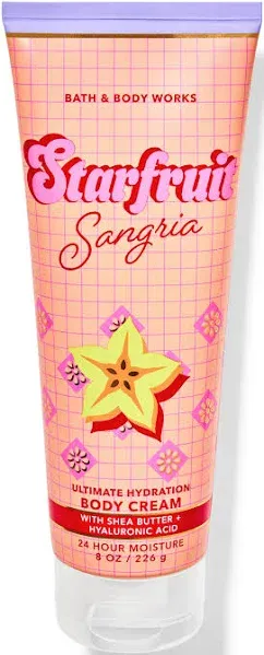 Bath & Body Works Starfruit Sangria Ultimate Hydration Body Cream