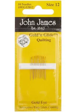 Colonial Needle Gold'n Glide Quilting Needles