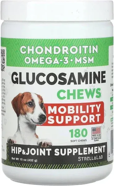 Strellalab Glucosamine Treats for Dogs