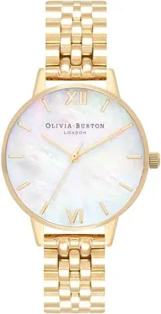 Olivia Burton Womens Stainless Steel Bracelet Watch 30mm
