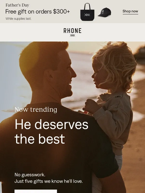 Rhone - Our top 5 Father's Day gifts