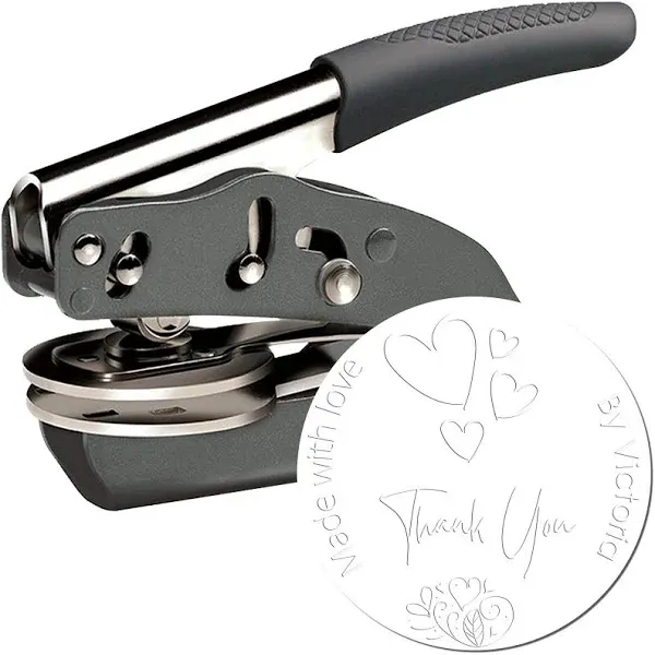 Minimalist Handmade Custom DIY Seal Embosser