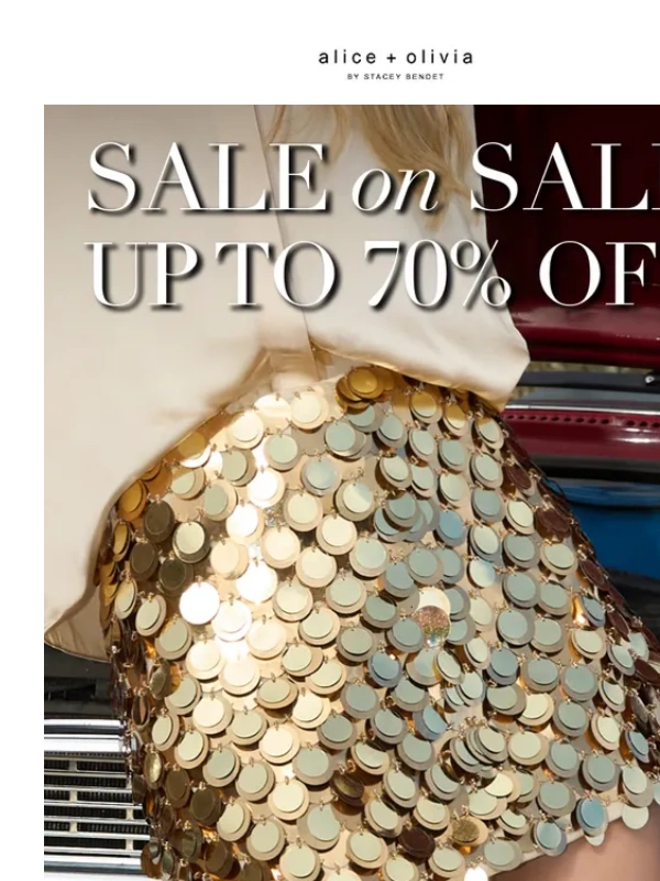 Alice and Olivia - UP TO 70% OFF ENDS TOMORROW!!!