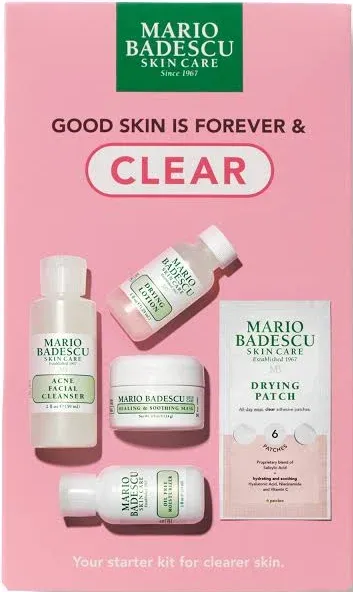 Mario Badescu Good Skin Is Forever & Clear Blemish Kit