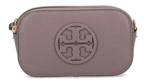 Tory Burch Mini Miller Leather Crossbody Bag