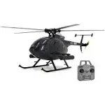 RC ERA C189 MD500 2.4G 4CH UAV 1:28 Fixed Height Single Blade Flybarless RC Helicopter RTF - Camouflages Without Optical Flow Localization with 1 Battery