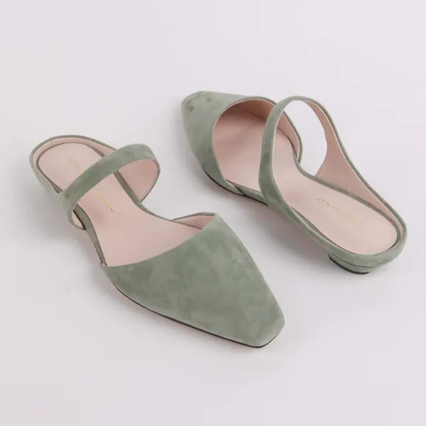 Intentionally Blank Lourdes Slide On Mule