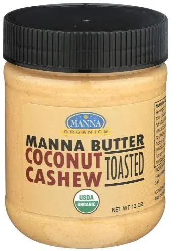 Manna Organics Toasted Coconut Cashew Butter