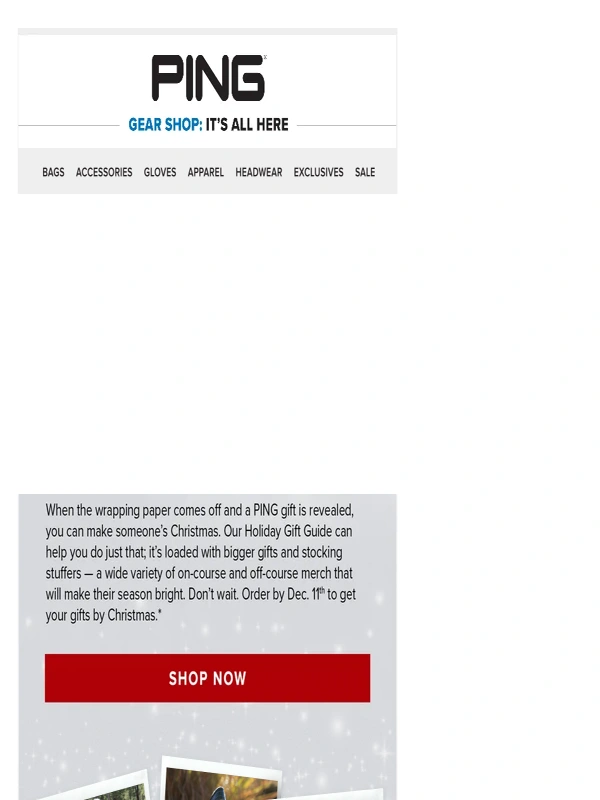PING - The Only Gift Guide You Need