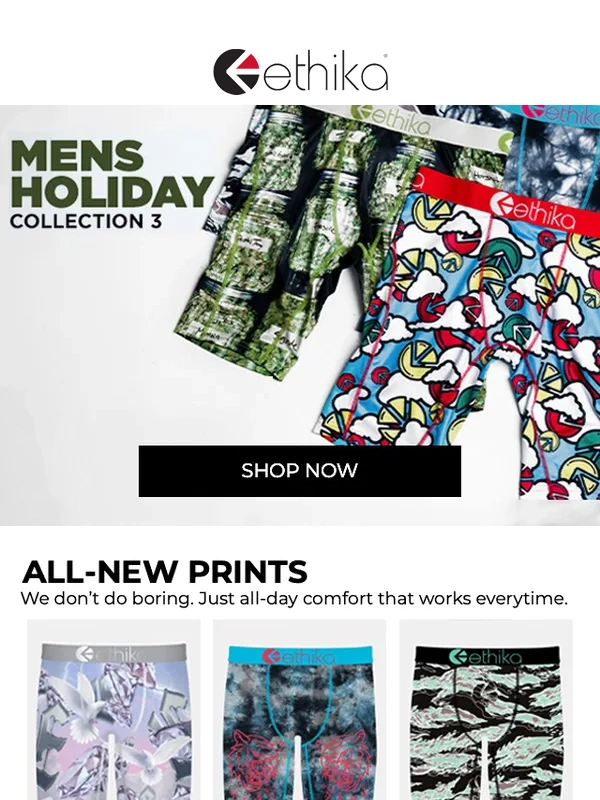 Ethika - All-New Collection: Prints on Prints