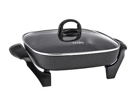 Cooks 12" x 12" Non-Stick Covered Electric Skillet