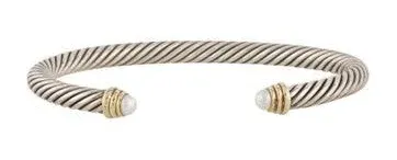 David Yurman Women's Cable Bracelet and Gold