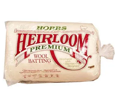 Hobbs Heirloom Wool Batting Queen
