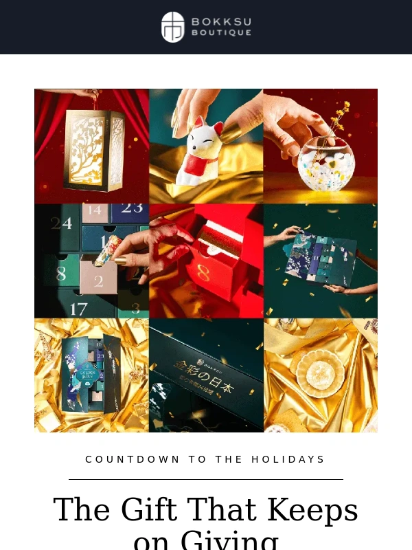 Bokksu - ? Get your 2024 Advent Calendar before they sell out!
