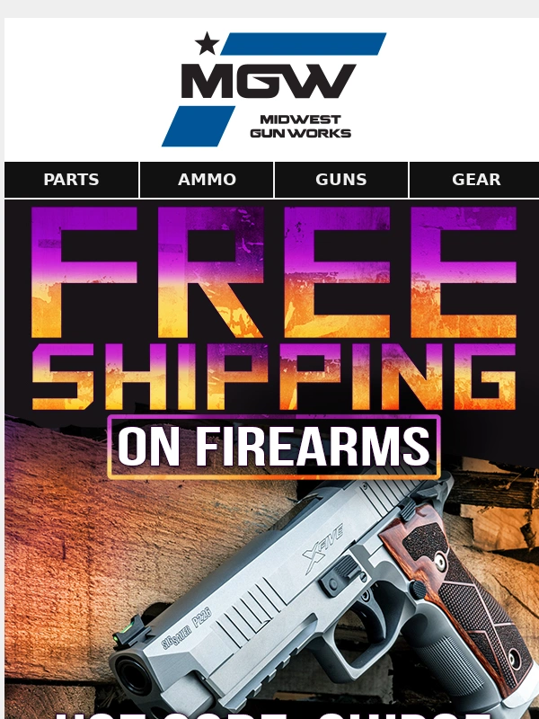 Midwest Gun Works - Free Shipping inside. Check-it out! ???