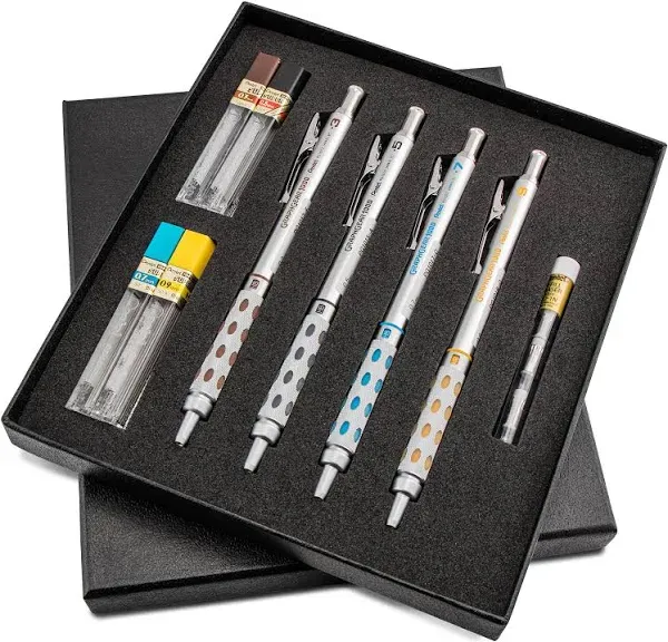 Pentel GraphGear 1000 Premium Mechanical Pencil Set