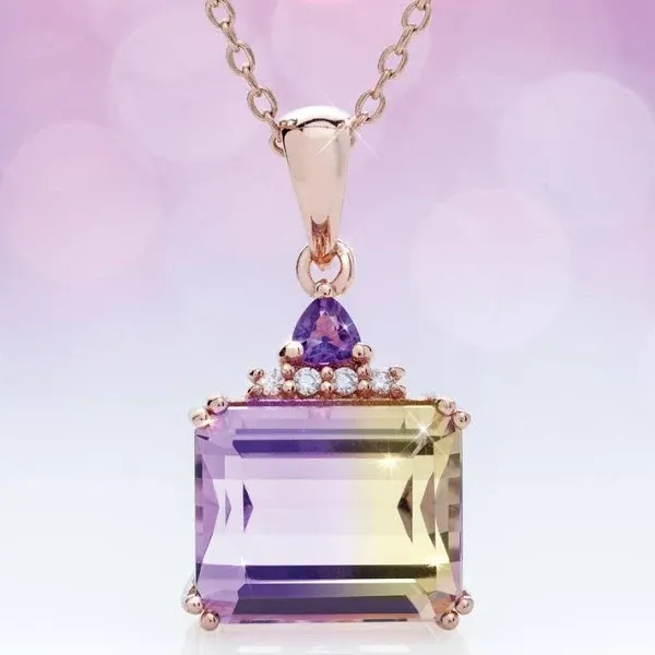 Ametrine Bliss Pendant (4 1/4 ctw)