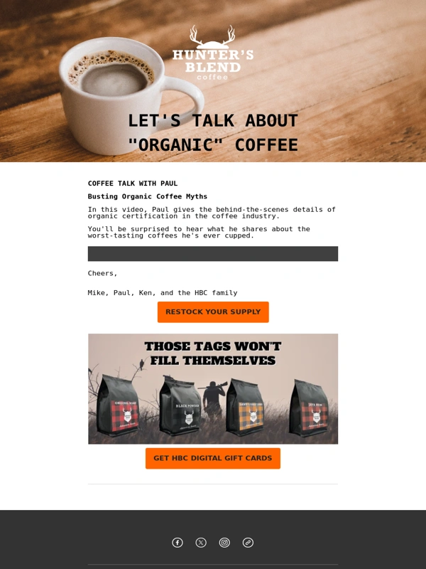 Bathmate - Here's the truth about organic coffee