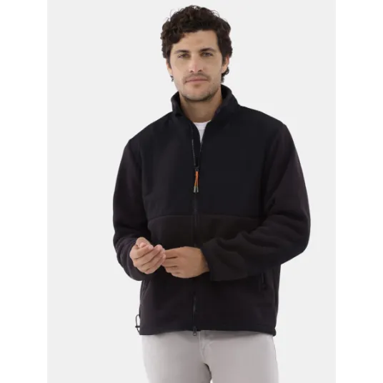Ozark Trail mens mixed media fleece jacket