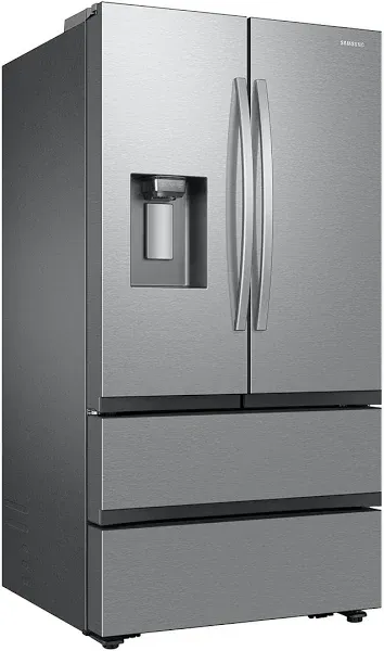 Samsung 30 cu. ft Steel 4-Door French Door Smart Refrigerator RF31CG7400SR