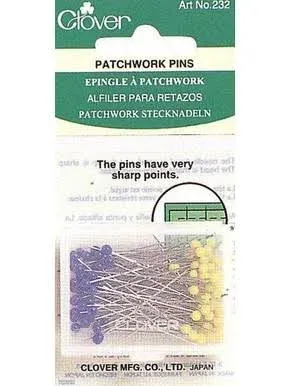 Clover Patchwork Pins