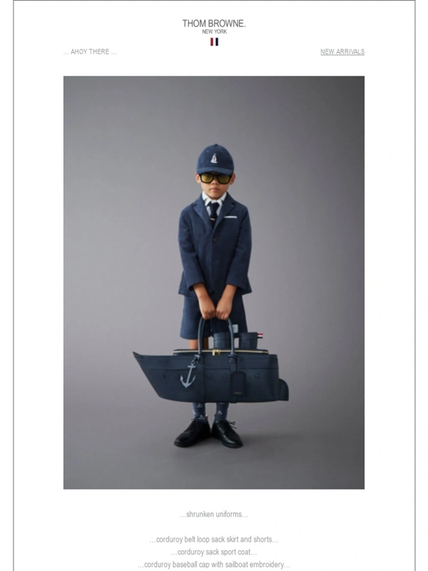 Thom Browne - Ahoy there