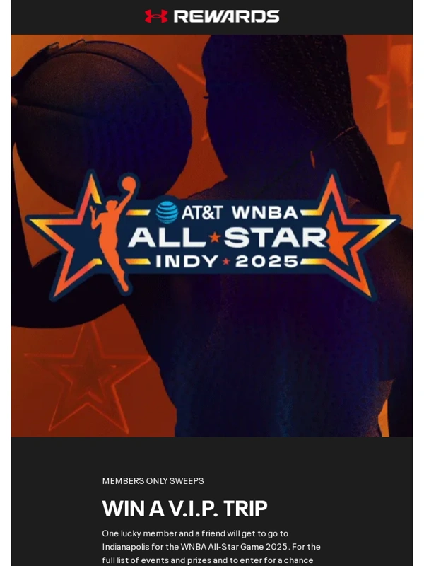 Under Armour - Party like a WNBA All-Star in our new sweeps