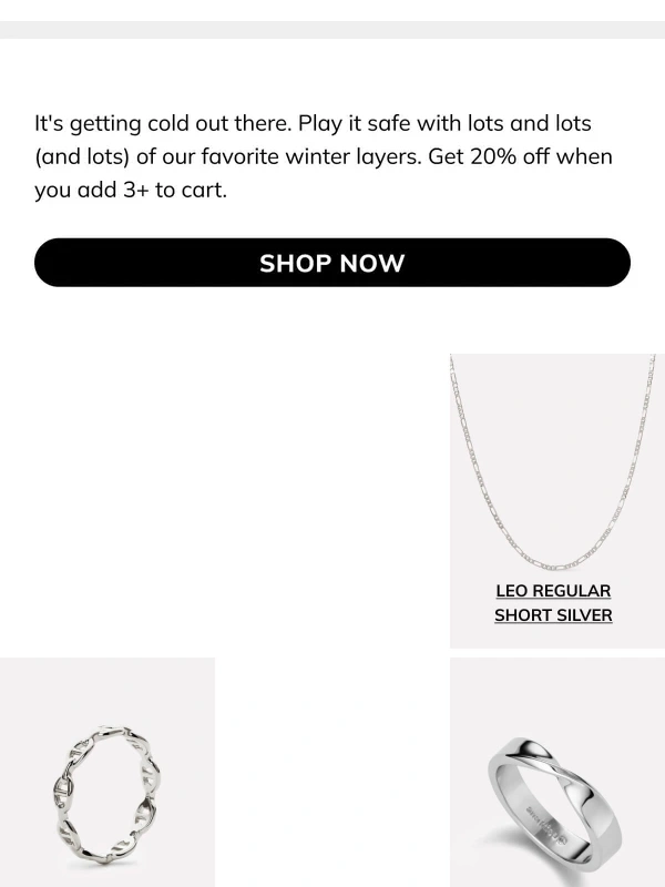 Ana Luisa - Layer up & get 20% off