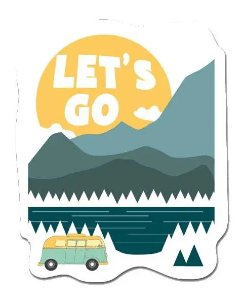 MightySkins Let's Go Laptop Sticker