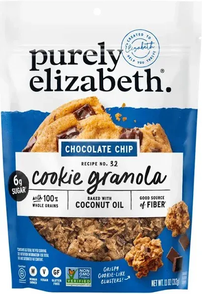 Purely Elizabeth Chocolate Chip Cookie Granola