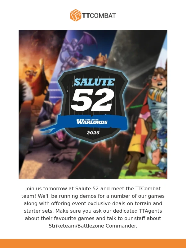 TTCombat - TTCombat is heading to Salute this weekend!