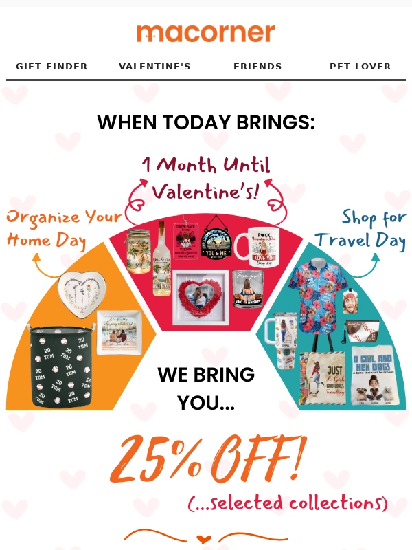Macorner - Save 25% on ❤️ Gifts,? Trips,and ? Tidy Bliss,!